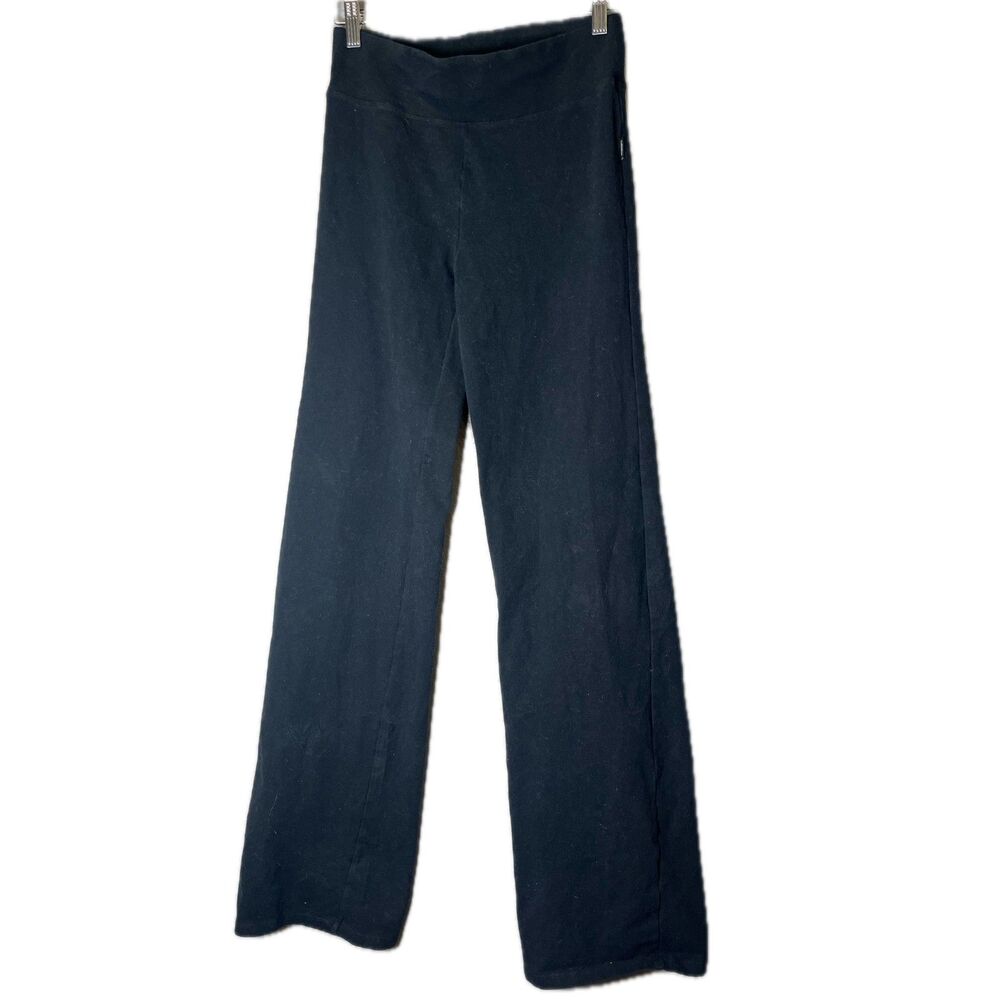 Bubblelime 90% Cotton Women’s Black Yoga Pants, Bootcut Leggings Size M - Picture 5 of 5